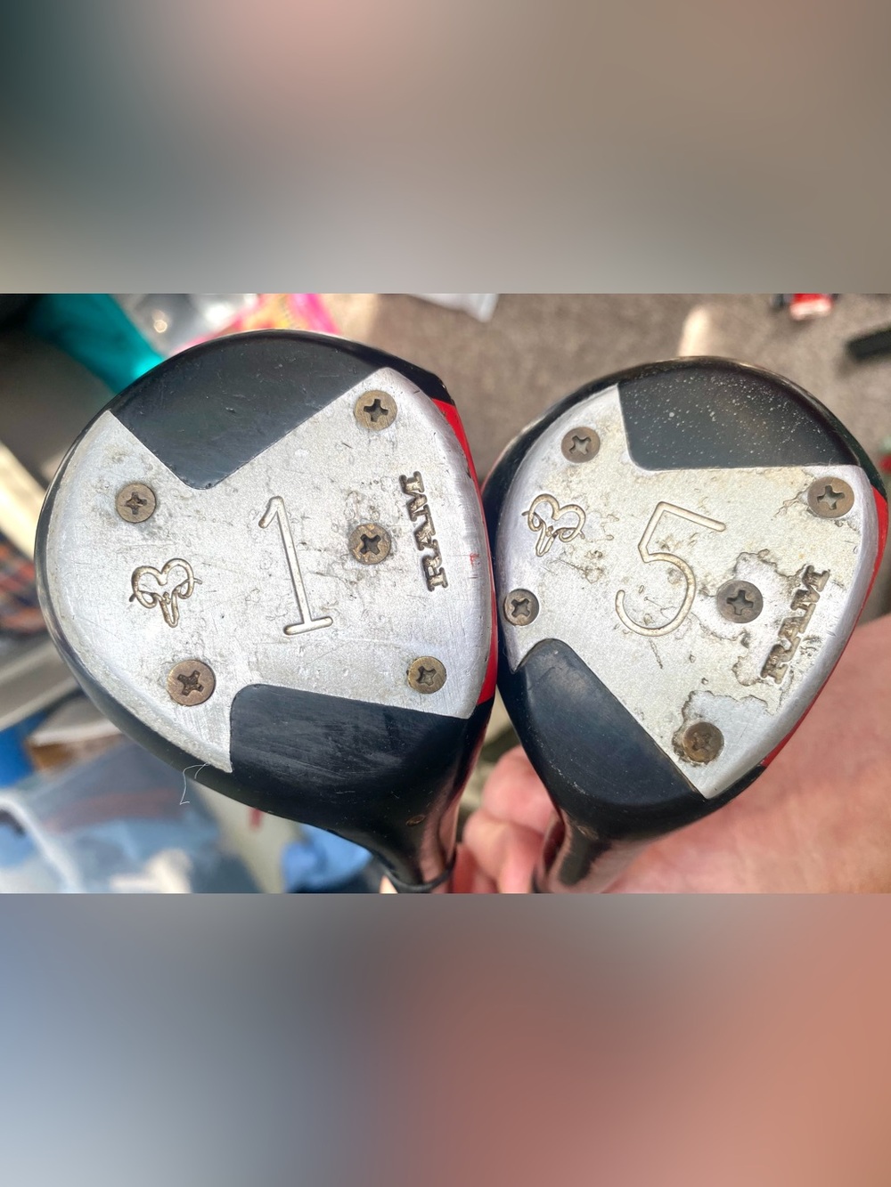 Gene Littler RAM 1,5 Woods Golf Championship Clubs Right Handed